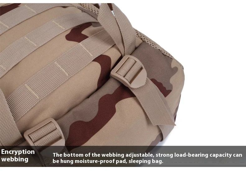 Men's Tactical Backpack with Camouflage Design for product detail 11