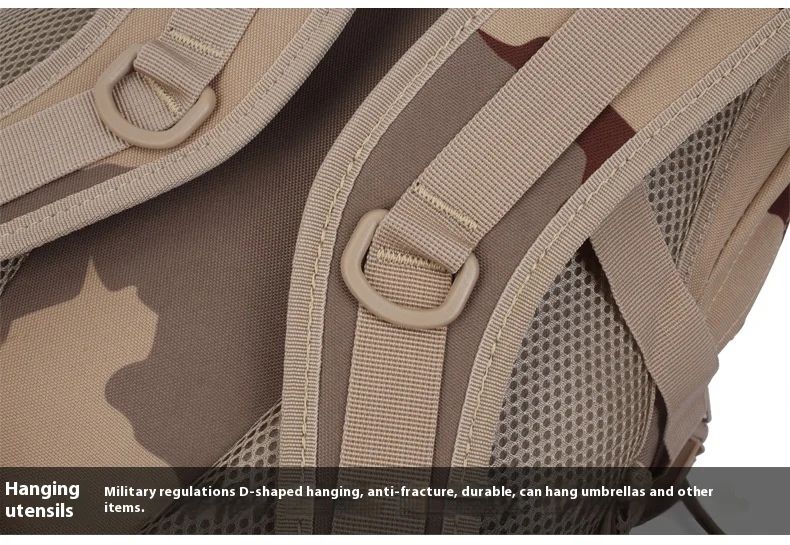 Men's Tactical Backpack with Camouflage Design for product detail 12