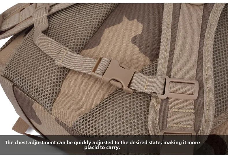 Men's Tactical Backpack with Camouflage Design for product detail 13