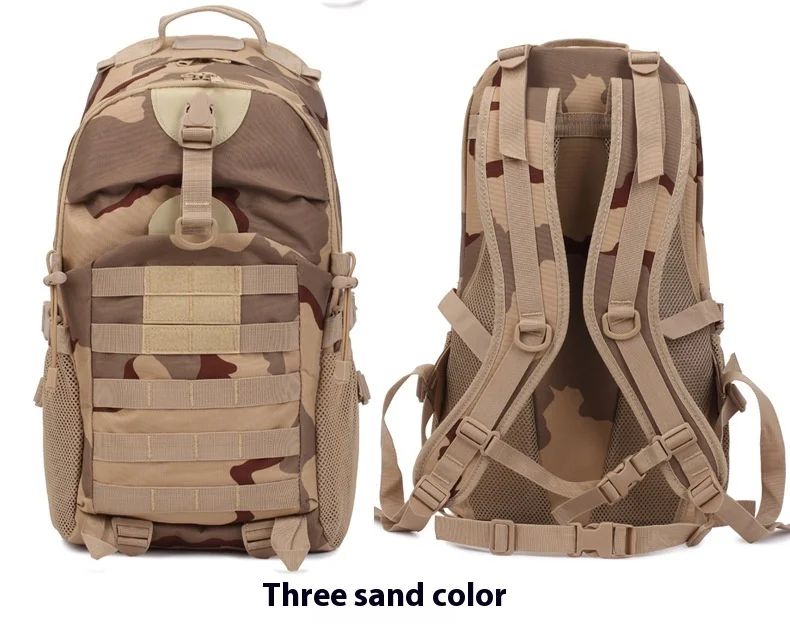 Men's Tactical Backpack with Camouflage Design for product detail 21