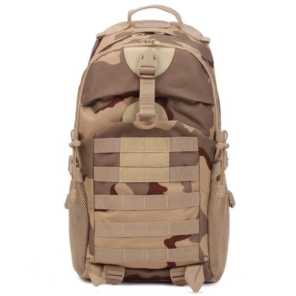 Men's Tactical Backpack with Camouflage Design for main