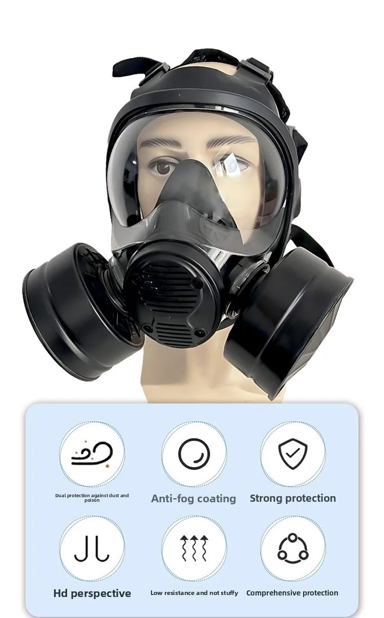 MF19 Full Face Gas Mask for Pesticides Chemicals product detail 2