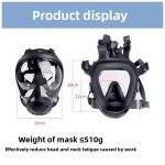 MF19 Full Face Gas Mask for Pesticides Chemicals gallery 04