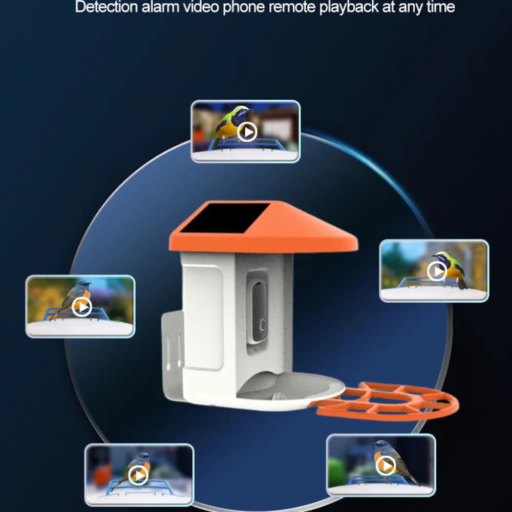Mini Smart Eco-friendly Bird Watching Camera 1080p HD product detail 2
