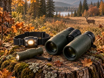 Hunting & Field Gear in a natural outdoor setting