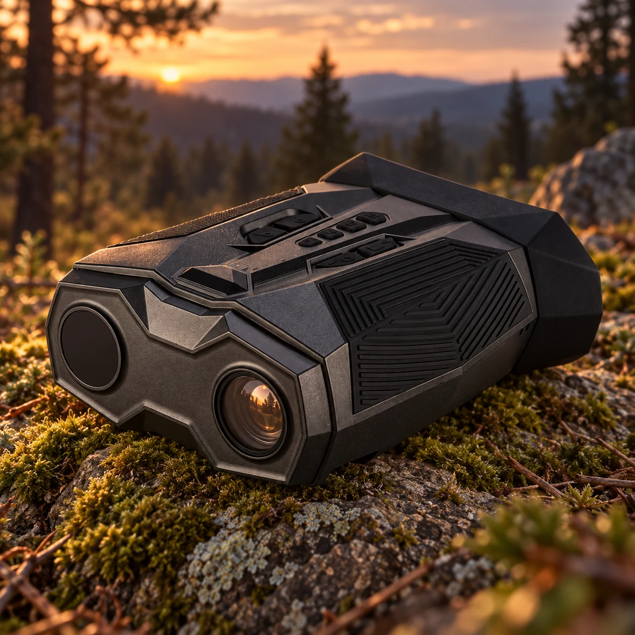 Night Vision & Thermal in a natural outdoor setting