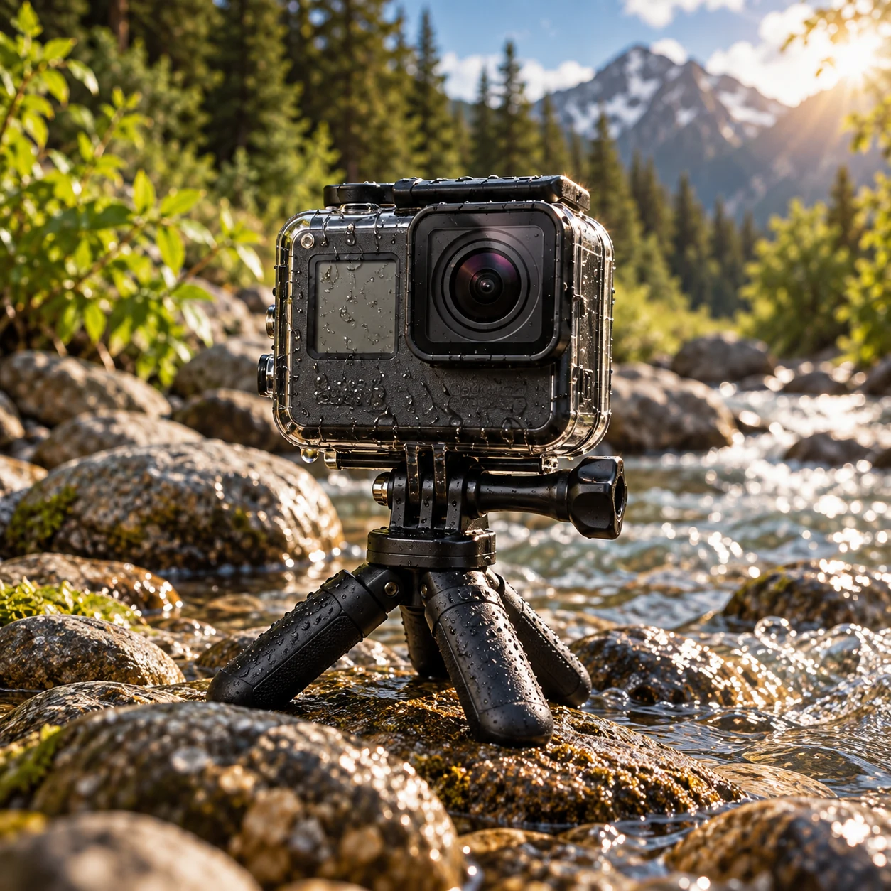 Outdoor Cameras in a natural outdoor setting
