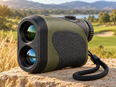 Rangefinders in a natural outdoor setting