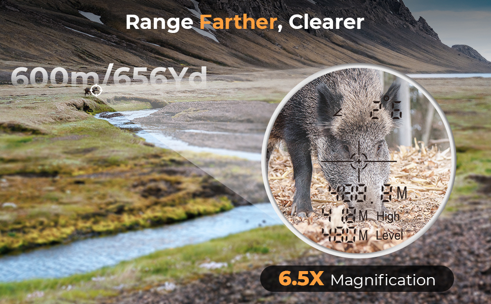 MinMax Outdoors laser rangefinder 600m distance performance