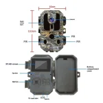 MinMax Outdoors hd trail camera with night vision product gallery image