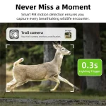 MinMax Outdoors hd solar 4g trail camera with night vision product gallery image