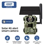 MinMax Outdoors 4mp solar 4g trail camera with night vision product gallery image
