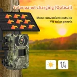 MinMax Outdoors 4mp solar 4g trail camera with night vision product gallery image