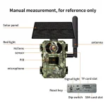 MinMax Outdoors 4mp solar 4g trail camera with night vision product gallery image