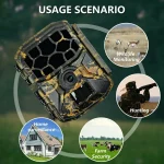 MinMax Outdoors 8k solar wifi trail camera with night vision product gallery image