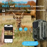 MinMax Outdoors 8k solar wifi trail camera with night vision product gallery image
