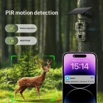 MinMax Outdoors 3mp solar 4g trail camera with night vision product gallery image