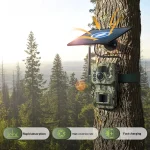 MinMax Outdoors 3mp solar 4g trail camera with night vision product gallery image