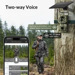 MinMax Outdoors 3mp solar 4g trail camera with night vision product gallery image