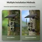 MinMax Outdoors 3mp solar 4g trail camera with night vision product gallery image
