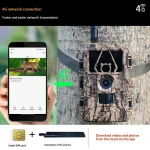 MinMax Outdoors 8k 4g trail camera with night vision product gallery image