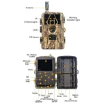 MinMax Outdoors 8k 4g trail camera with night vision product gallery image