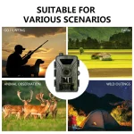 MinMax Outdoors 60mp 4g trail camera with night vision product gallery image