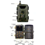 MinMax Outdoors 60mp 4g trail camera with night vision product gallery image