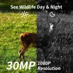MinMax Outdoors 30mp 4g trail camera with night vision product gallery image