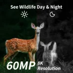 MinMax Outdoors 8k 4g trail camera with night vision product gallery image