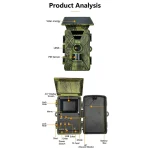 MinMax Outdoors 8k solar wifi trail camera with night vision product gallery image