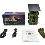 MinMax Outdoors 8k solar wifi trail camera with night vision product gallery image