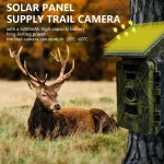 MinMax Outdoors 8k solar wifi trail camera with night vision product gallery image