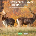 MinMax Outdoors 8k solar wifi trail camera with night vision product gallery image