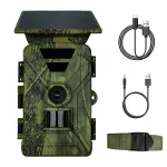 MinMax Outdoors 8k solar wifi trail camera with night vision product gallery image
