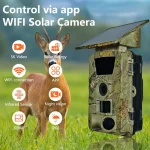 MinMax Outdoors 5k solar wifi trail camera with night vision product gallery image