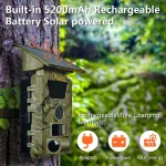 MinMax Outdoors 5k solar wifi trail camera with night vision product gallery image