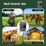MinMax Outdoors 2k 4g trail camera with night vision product gallery image