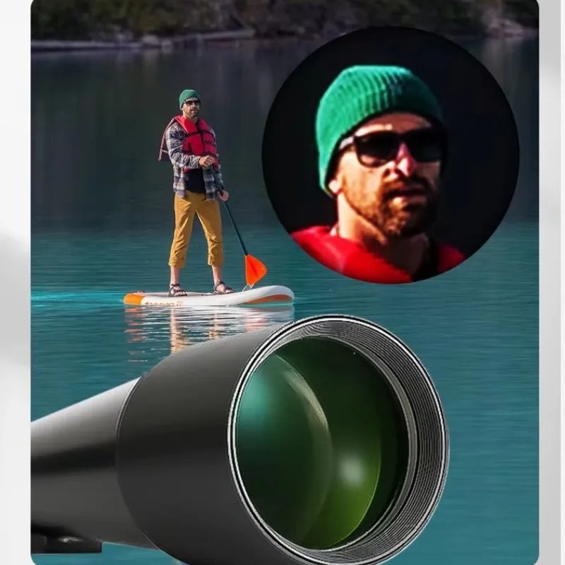 Monocular Telescope 15-60x66 Black HD Long Range Zoom product detail 3