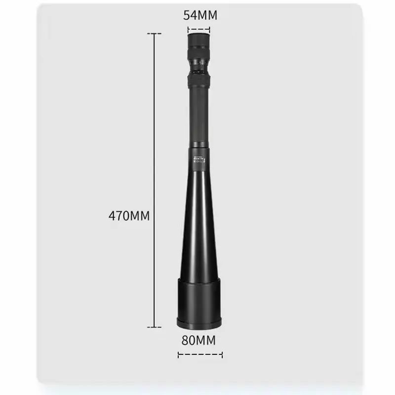 Monocular Telescope 15-60x66 Black HD Long Range Zoom product detail 10