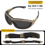 Motorcycle Tactical Outdoor Goggles with Fixed Straps gallery 01