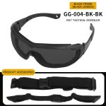 Motorcycle Tactical Outdoor Goggles with Fixed Straps gallery 02