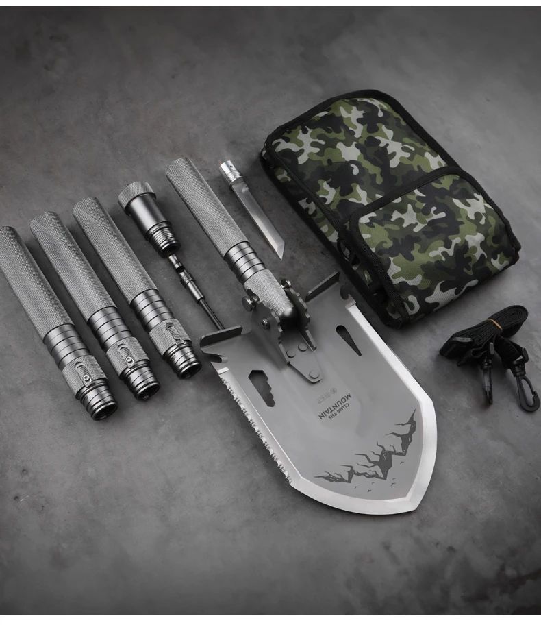 MT-20 Industrial 12-in-1 Tactical Shovel 3Cr13MoV Steel Head product detail 20