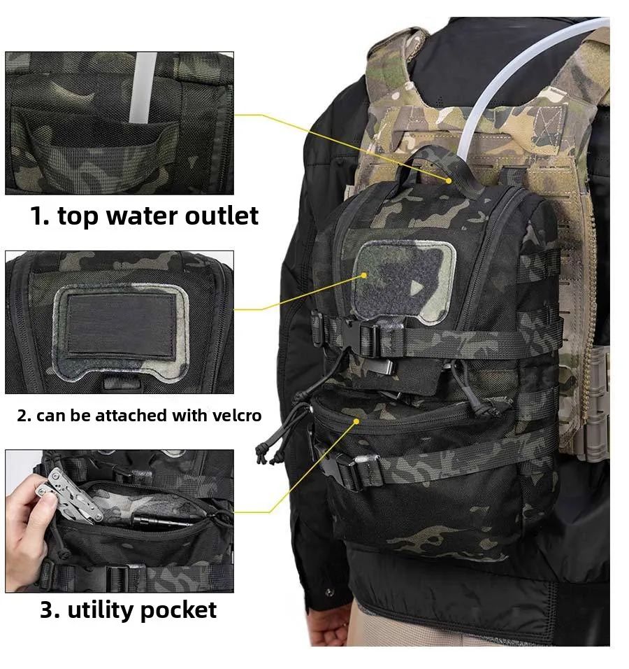 Multi-Functional Tactical Molle Expansion Backpack product detail 7