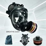 Multi-Purpose Panoramic Full Face Respirator, Liquid gallery 03