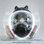 Multi-Purpose Panoramic Full Face Respirator, Liquid gallery 04