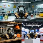 Multi-Purpose Panoramic Full Face Respirator, Liquid gallery 06