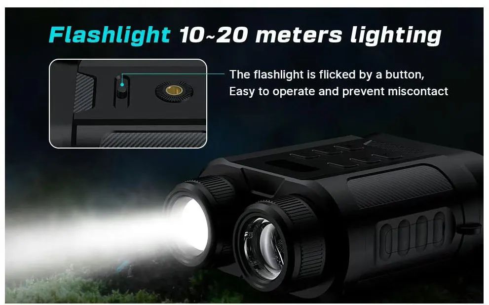 N08 2.5K Night Vision Binoculars 10X Magnification 8X product detail 3