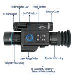 NDL1000 Digital Night Vision Monocular Built-in 300m Laser gallery 04