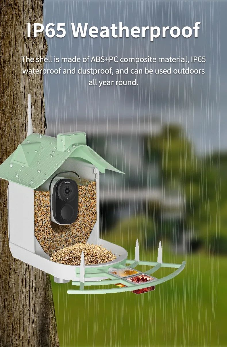 New AI Smart Bird Feeder Camera WiFi Camera product detail 5